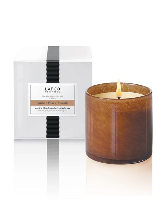 Lafco Amber Black Vanilla Signature Candle – Foyer