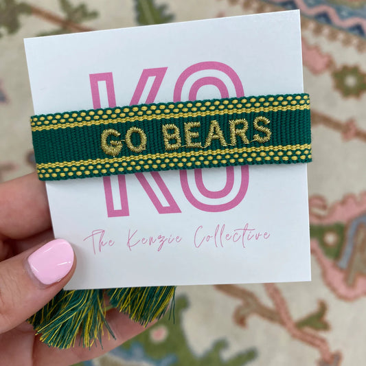 Go Bears Bracelet