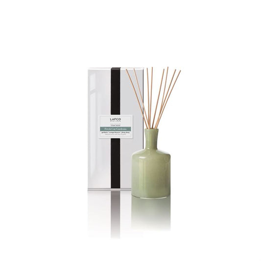 LAFCO Fresh Cut Gardenia Classic Reed Diffuser - Living Room 6.0oz